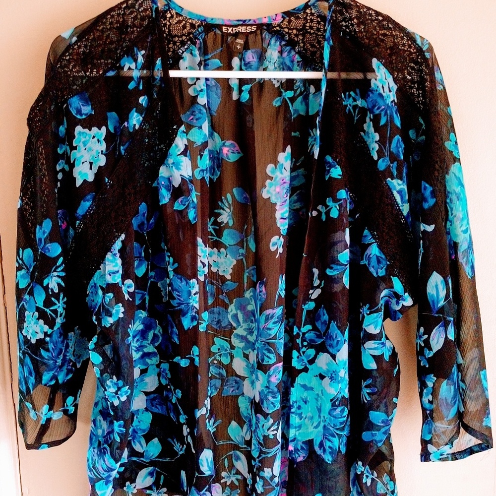 Express floral kimono - small